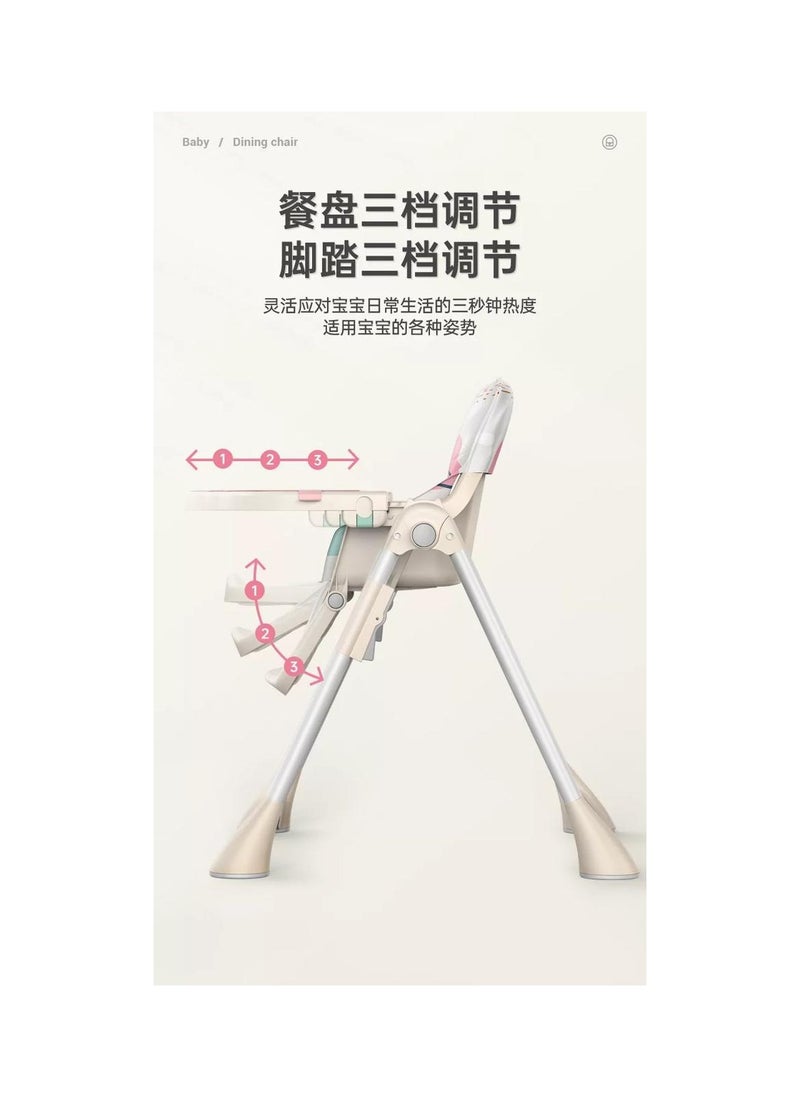 umbrella - High quality multi-level children's high chair from Umbrella - Light Blue - Image 1