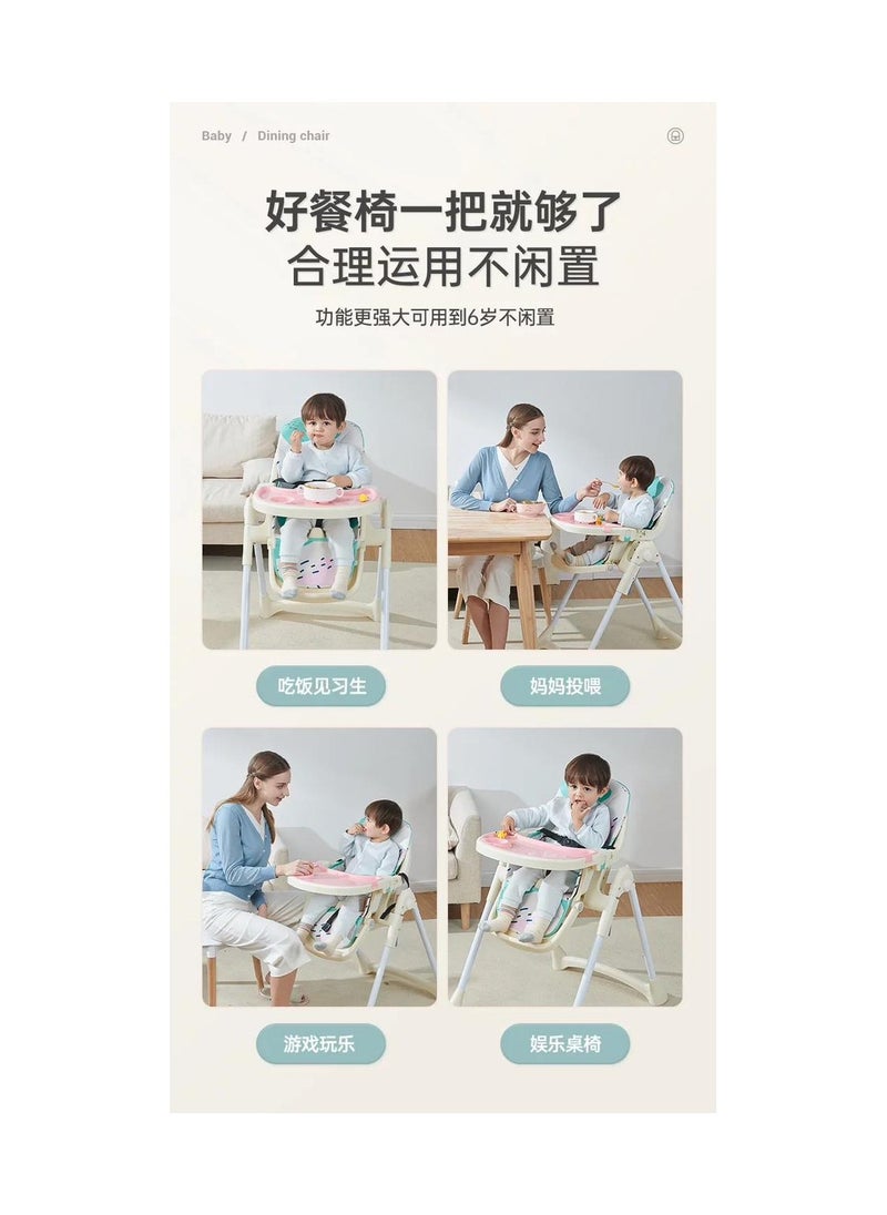 umbrella - High quality multi-level children's high chair from Umbrella - Light Blue - Image 1