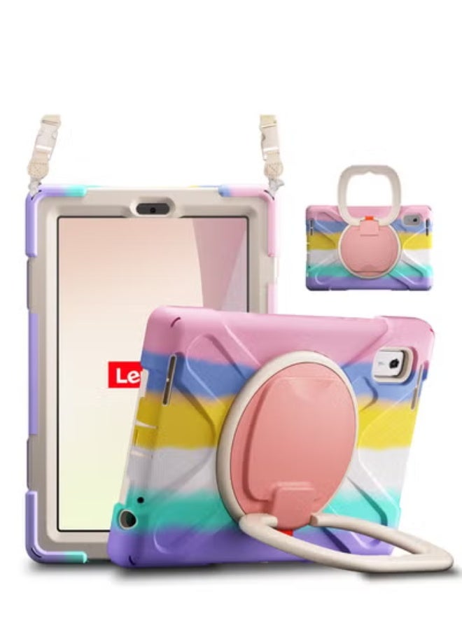 GULFLINK Back Cover Protect Case for Lenovo M9 TB-310FU 2023 Colorful Pink - Image 1