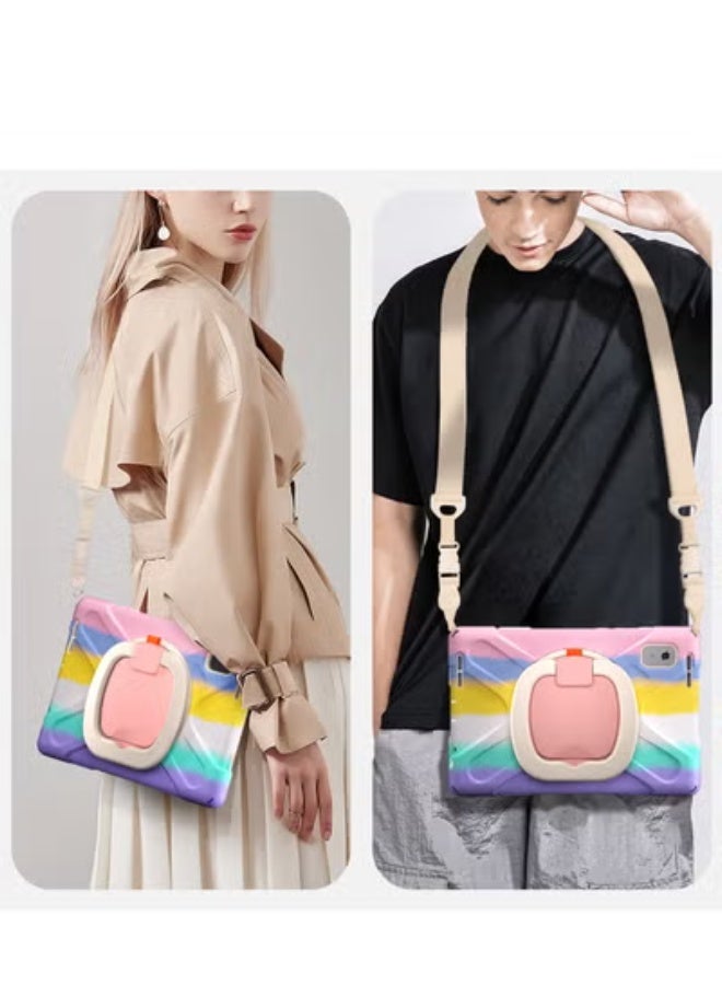 GULFLINK Back Cover Protect Case for Lenovo M9 TB-310FU 2023 Colorful Pink - Image 4