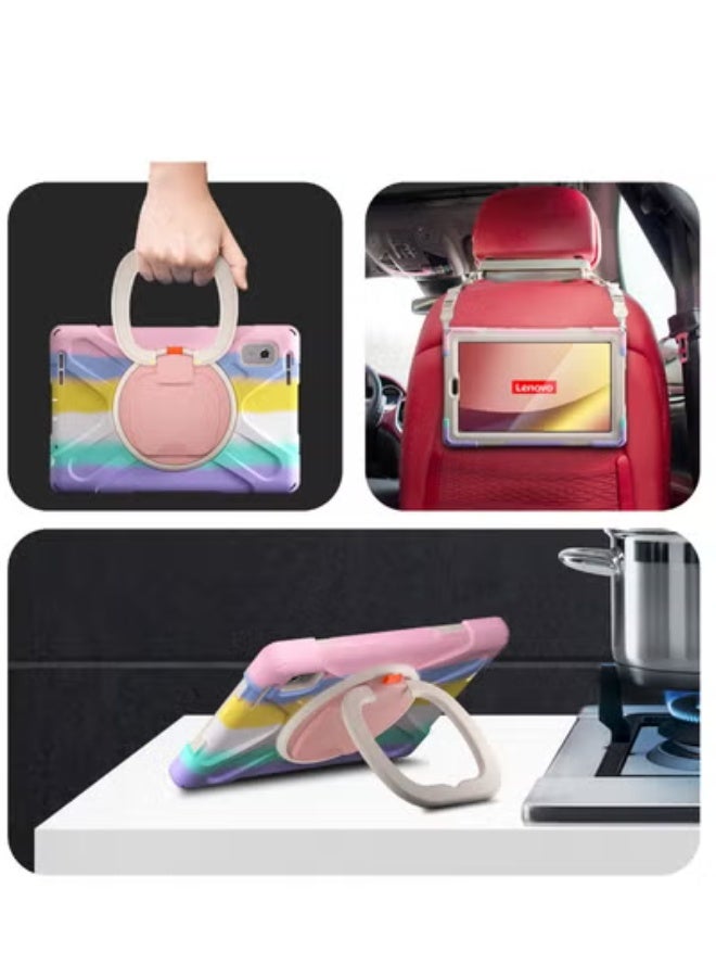 GULFLINK Back Cover Protect Case for Lenovo M9 TB-310FU 2023 Colorful Pink - Image 5