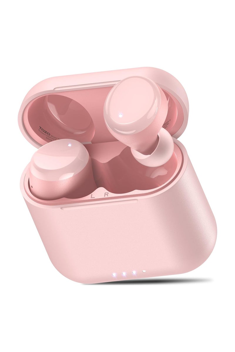 TOZO T6 Wireless Earbuds Bluetooth 5.3 Headphones, Ergonomic Design in-Ear Headset, 50Hrs Playtime with Wireless Charging Case, APP EQ Customisable, IPX8 Waterproof, New Upgraded Version - Image 1