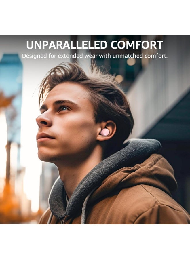 TOZO T6 Wireless Earbuds Bluetooth 5.3 Headphones, Ergonomic Design in-Ear Headset, 50Hrs Playtime with Wireless Charging Case, APP EQ Customisable, IPX8 Waterproof, New Upgraded Version - Image 4