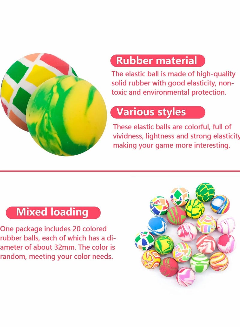 SYOSI Bouncy Balls, 42 mm Large Bouncy Balls, Children's Birthday Party Gifts, Classroom Prizes, Game Supplies, for Kids Birthday Party Bag Fillers,Color Random - Image 2