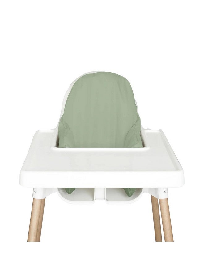 Nibble And Rest Highchair Cushion Cover for Inflatable Cushion, Compatible for IKEA Antilop Highchair, High Chair Accessories, Stain-Proof,Washable & Wipeable Cushion Cover (Cushion NOT Included(Sage) - Image 1