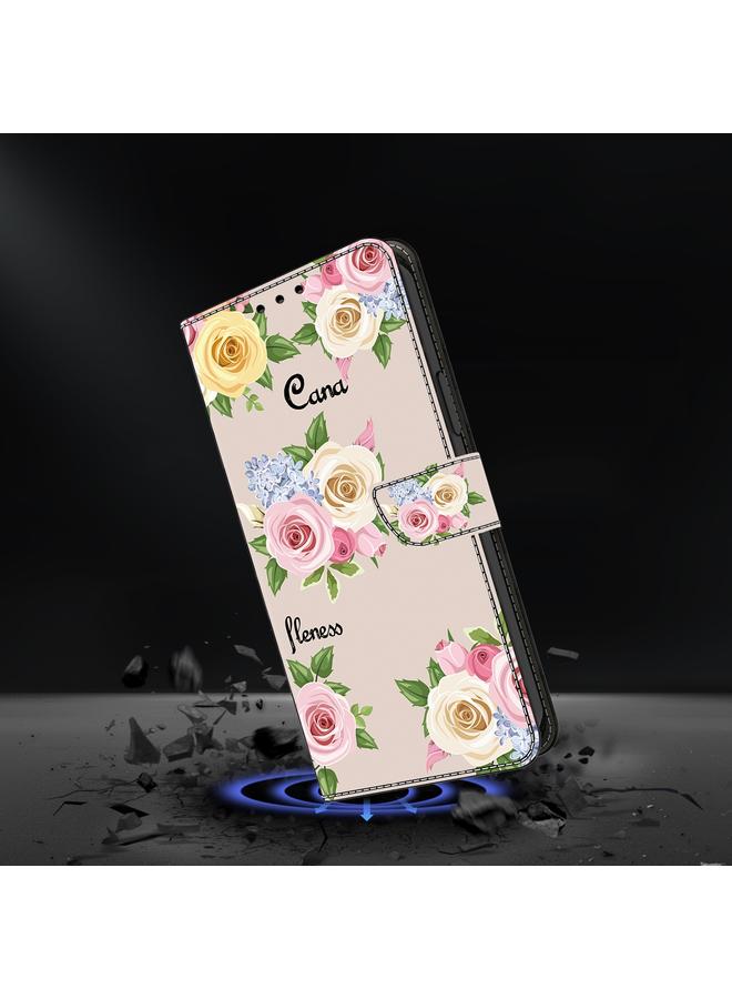 S-TOP Case For Samsung Galaxy S23 5G Fresh Painted Leather Phone Case - Image 5