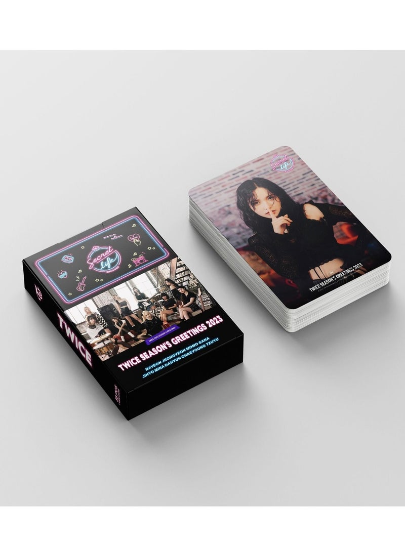 SKYLO 55-Piece Twice Season's Greetings 2023 Hd Lomo Card - Image 4
