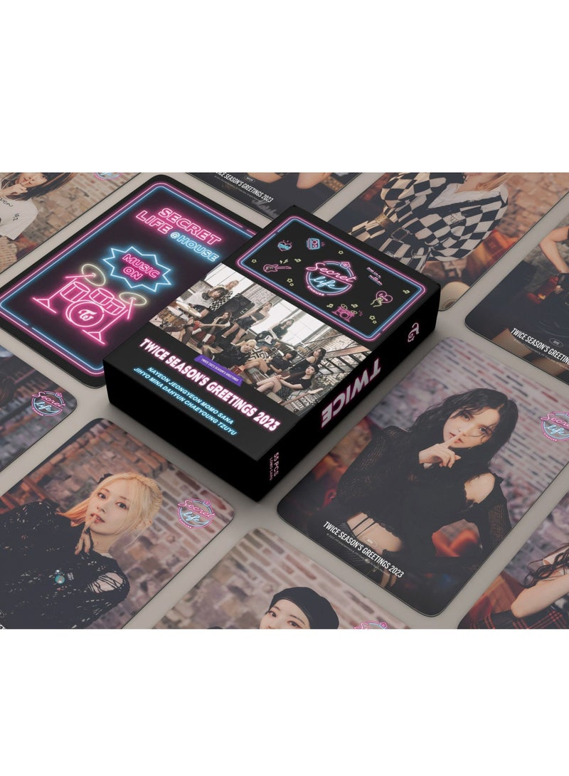 SKYLO 55-Piece Twice Season's Greetings 2023 Hd Lomo Card - Image 1