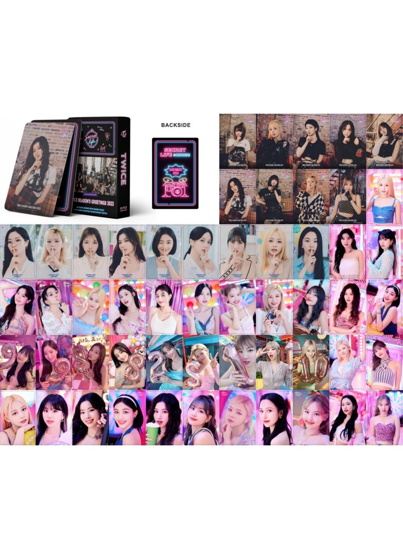 SKYLO 55-Piece Twice Season's Greetings 2023 Hd Lomo Card - Image 2