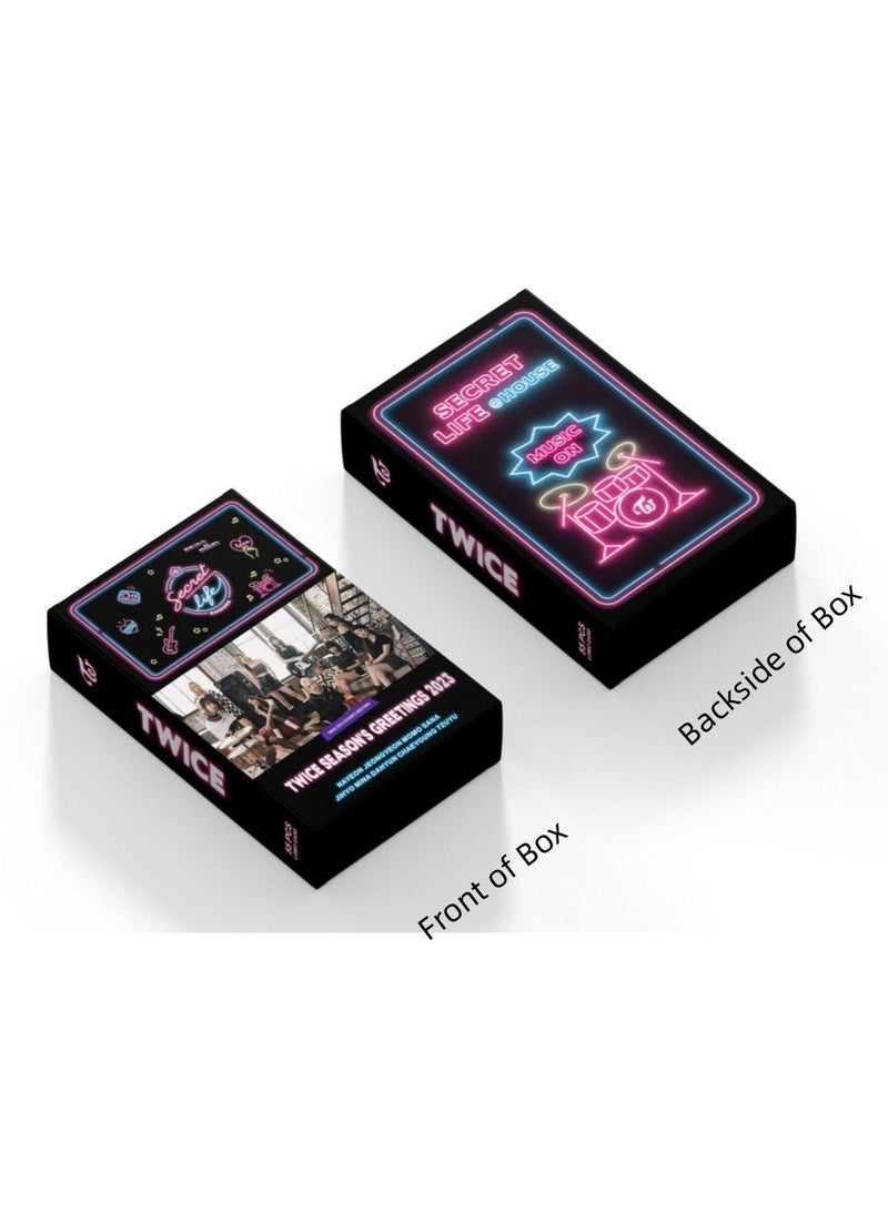 SKYLO 55-Piece Twice Season's Greetings 2023 Hd Lomo Card - Image 5