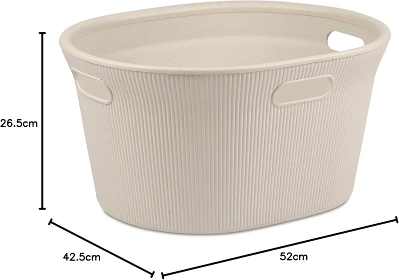 TATAY Baobab ECOHOME Laundry Basket with Lid - Image 4