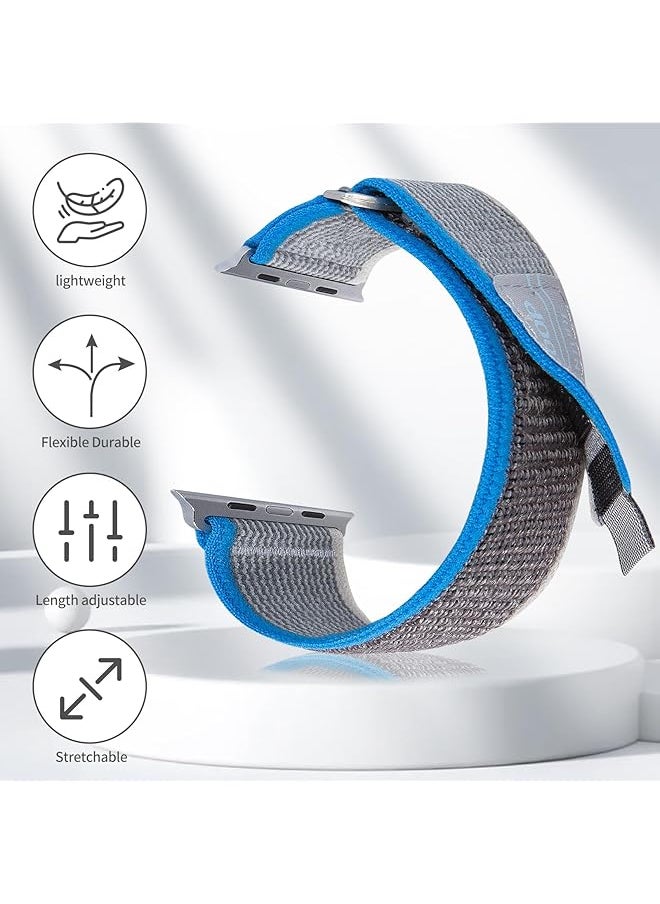 erorex - Trail Loop For Watch Band 49Mm 45Mm 44Mm 42Mm Iwatch Bands Women Men Sport Strap Nylon Bracelet Wristband For Watch Ultra Ultra 2 Series 9 8 7 6 5 4 3 2 1 Se - Image 1