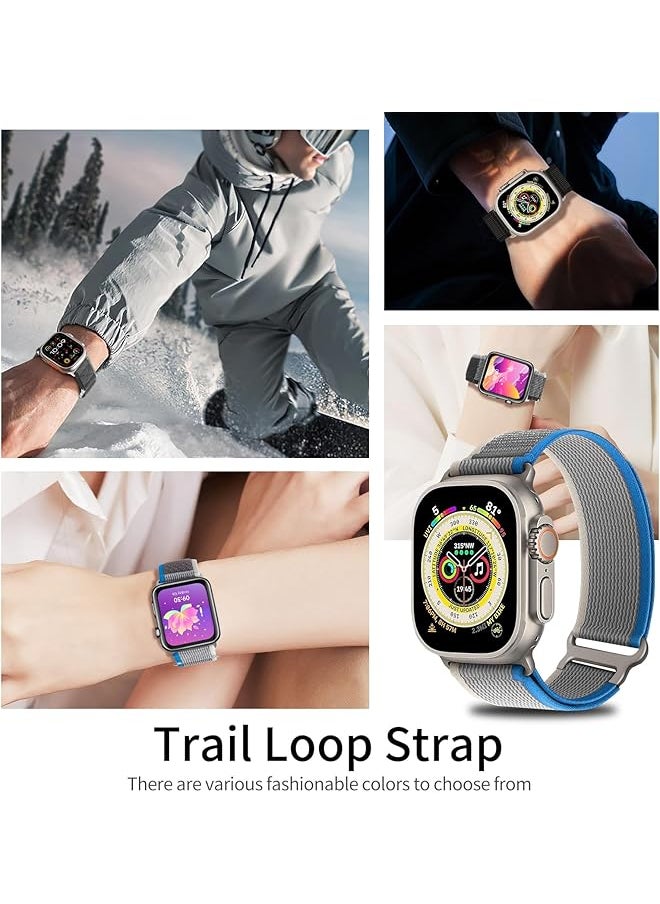 erorex - Trail Loop For Watch Band 49Mm 45Mm 44Mm 42Mm Iwatch Bands Women Men Sport Strap Nylon Bracelet Wristband For Watch Ultra Ultra 2 Series 9 8 7 6 5 4 3 2 1 Se - Image 1