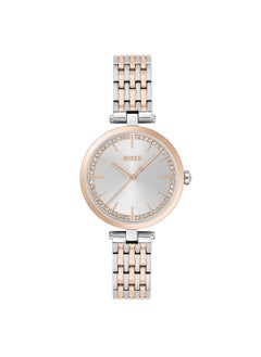 HUGO BOSS ساعة يد نسائية من الستانلس ستيل 1502706  - Image 1