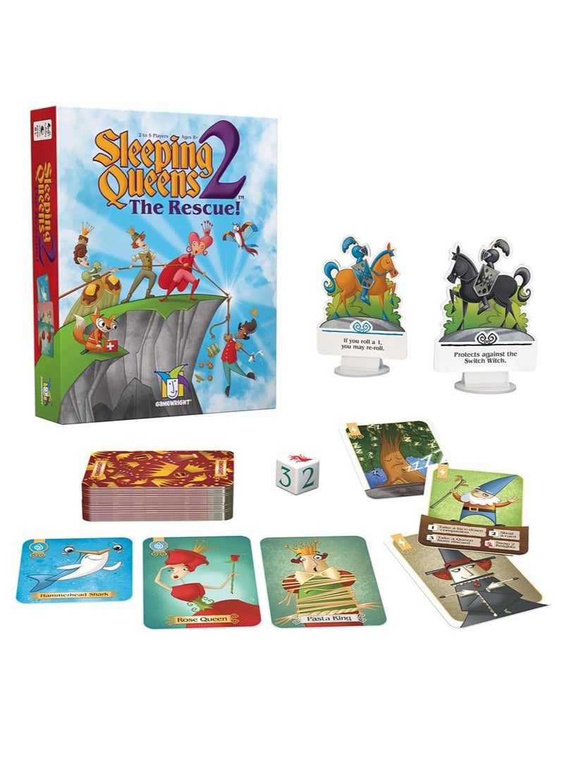 NIBEMINENT Gamewright Sleeping Queens 2 - The Rescue! - Image 1