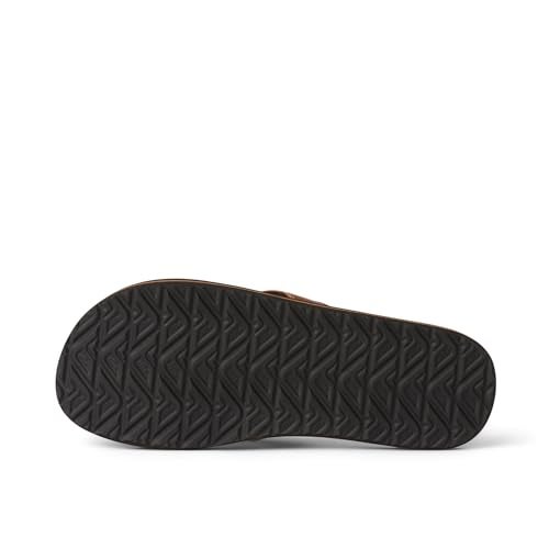 Reef Twinpin Mens Beach Flip Flop, Soft Cushion Footbed, Water Friendly, Brown, 9 - Image 4