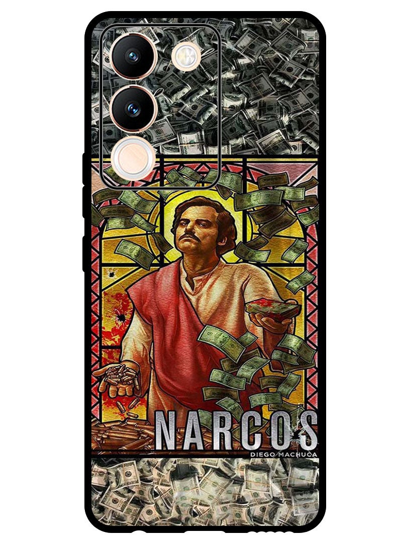 Theodor Protective Case Anti Scratch Shock Proof Bumper Cover For Vivo V29e Narcos - Image 1