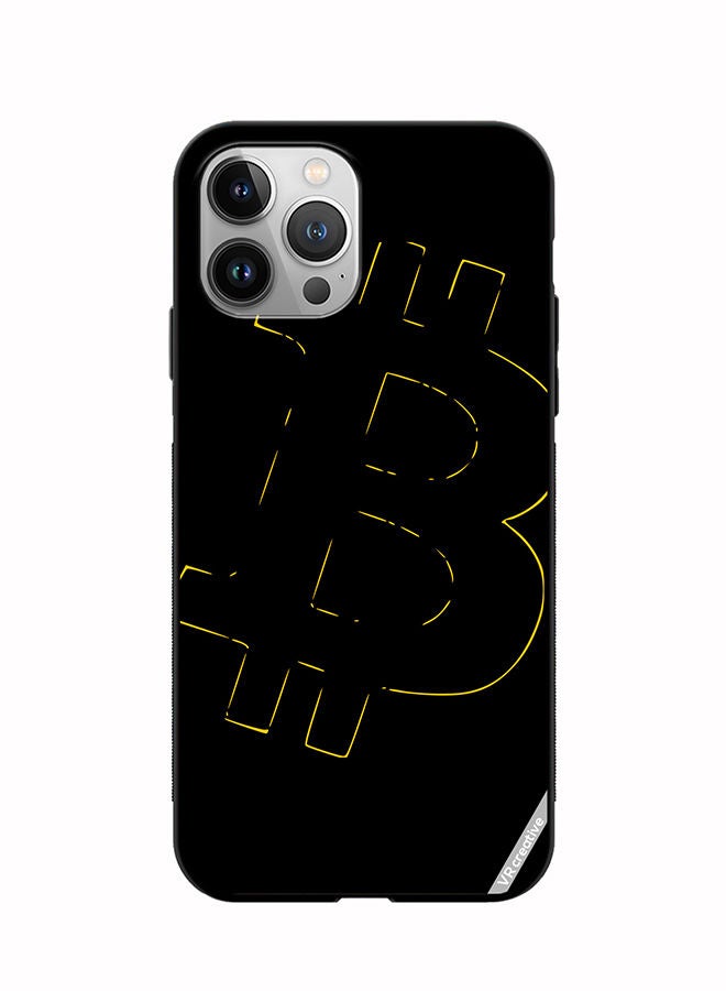 VR CREATIVE Protective Case Cover For Apple iPhone 11 Pro Max Bitcoin Design Multicolour - Image 1