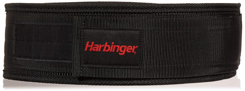 Harbinger Harbinger 360890 4-Inch Nylon Weightlifting Belt, Medium,Black - Image 2