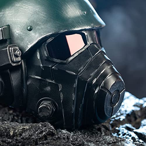 Xcoser Nexthops Veteran Ranger Riot Armor 4 Cosplay Helmet Mask in Resin Full Head with Red PVC Lenses on the Eyes Hallo - Image 3