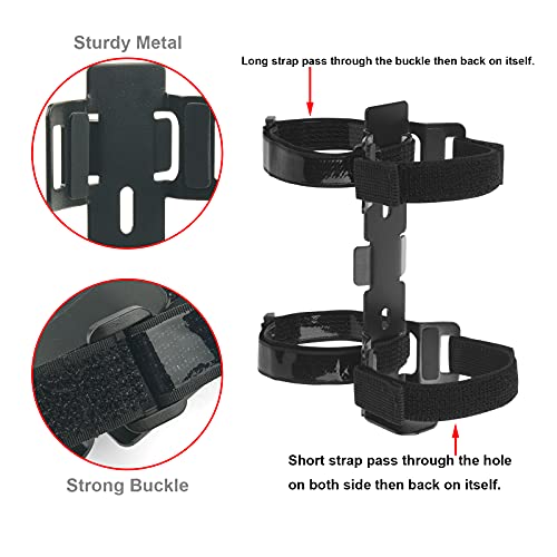 TXEsign Portable Speaker Mount for Bike Golf Cart UTV Boat Railing, Metal Speaker Mount Strap Holder Attachment Accessory Holder Bar Rail for JBL Flip 4/5/6 - Image 3