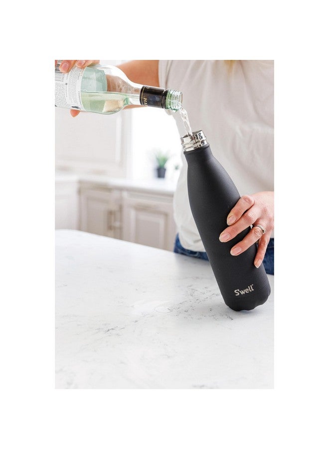 S'well S'well Stainless Steel Water Bottle, 25oz, Onyx, Triple Layered Vacuum Insulated Containers Keeps Drinks Cold for 48 Hours and Hot for 24, BPA Free, Perfect for On the Go - Image 2