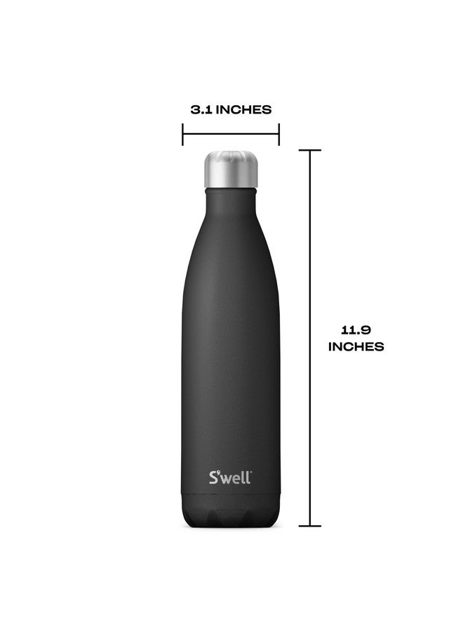S'well S'well Stainless Steel Water Bottle, 25oz, Onyx, Triple Layered Vacuum Insulated Containers Keeps Drinks Cold for 48 Hours and Hot for 24, BPA Free, Perfect for On the Go - Image 5
