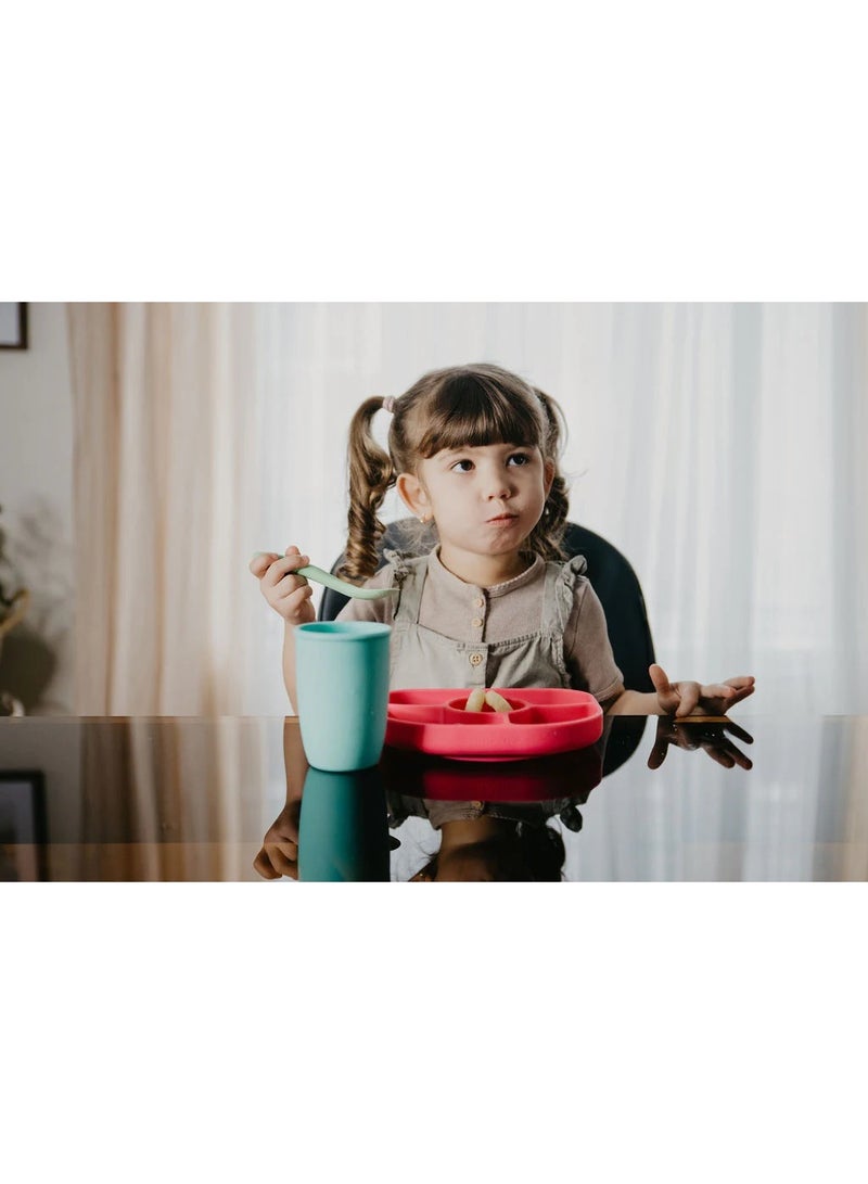 bbluv bblüv Silicone Baby Spoons Set - Soft, BPA-Free, Gum-Friendly, Dishwasher Safe, 5-Pack, 4M+ Infant Feeding Essentials, Durable & Stain-Resistant – Multicolor - Image 2