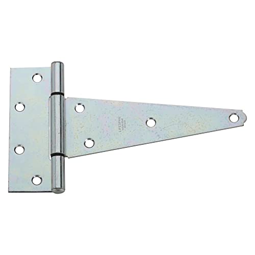 National Hardware مفصلات T الثقيلة للغاية N129-239 V286 من National Hardware مطلية بالزنك، عبوة 2، 8 بوصة - Image 2