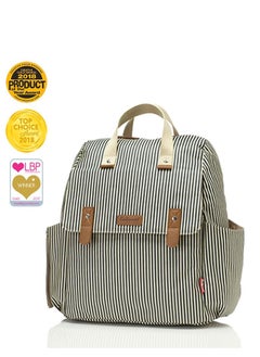 Robyn Convertible Diaper Bag - Navy Stripe
