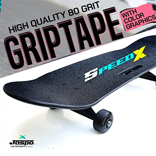 Jaspo Hurricane Speedex (27" * 7.75") Fiber Skateboard Suitable for Age Group Above 7 Years, Fibreglass, Green - Image 5
