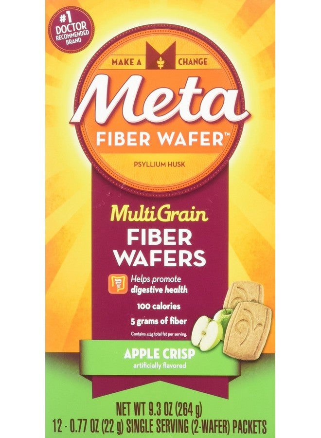 Metamucil مكعبات ألياف ميتاموسيل بنكهة التفاح المقرمش 24 قطعة (عبوة من 6) - Image 1