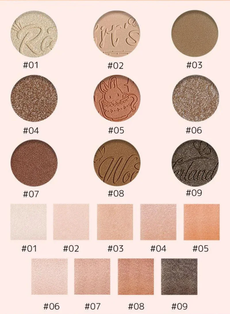 زيسي باليت ظلال عيون زيسيا وندر لاند