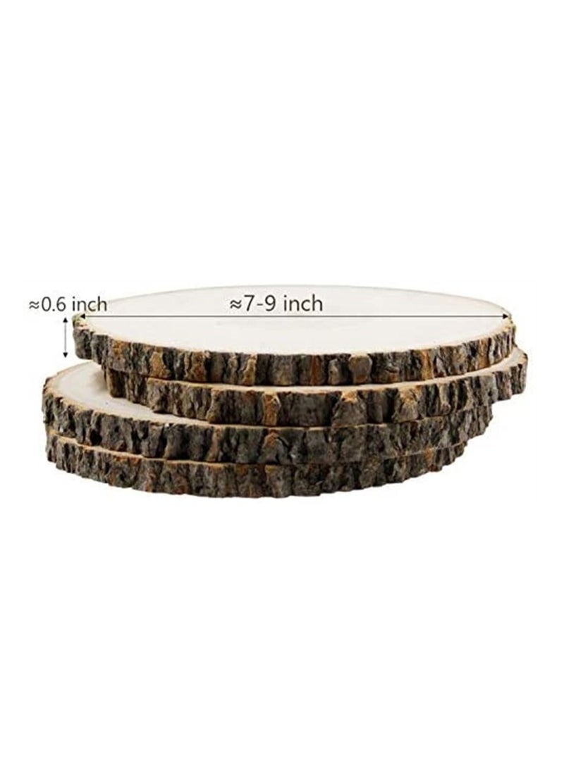 Y&D - Unfinished Wood Slices  Large Slices for Crafts, Centerpieces Tables Slabs DIY Painting Displaying - Image 1