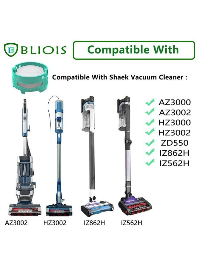 BLIOIS [4 Pack] Replacement for Shark Odor Neutralizer Cartridge, Odor Elimination Replacement for Shark Vacuum Cleaner Accessories AZ3002 HZ3002 And air purifier hp302. -1541fc3000,Teal - Image 3
