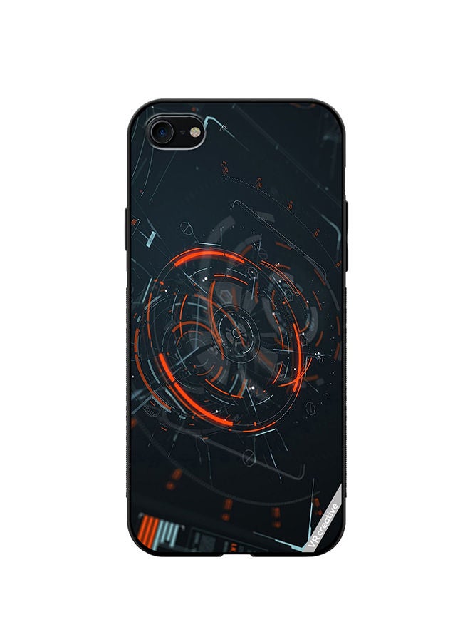 VR CREATIVE Protective Case Cover For Apple iPhone SE (2022) Multicolor Design - Image 1