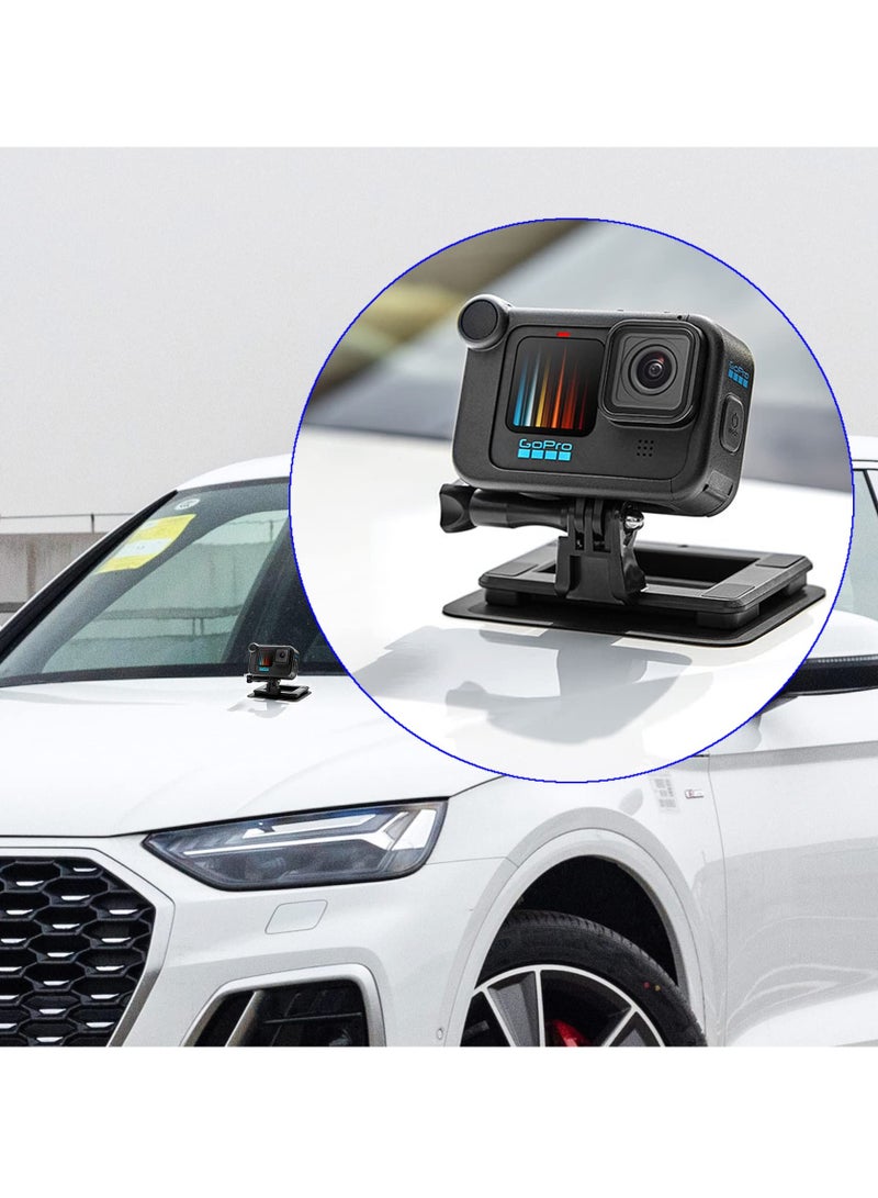 SYOSI Quick-Release Chest Mount for DJI OSMO Action 4 3 and Go-Pro Hero 12 11 Compatible with GoPro Hero 12 11 Sport Camera First Perspective Mount Accessories Magnetic Mount for Hands Free Shooting - Image 2