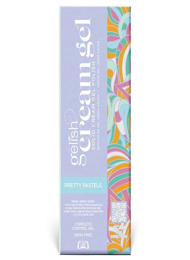 Gelish Cream Gel - Solid Soak-Off Professional Gel Polish for Salon Quality Manicure with Brush, LED Cure, Long-Lasting, High Shine, Easy Application (Pretty Pastels) - Image 3