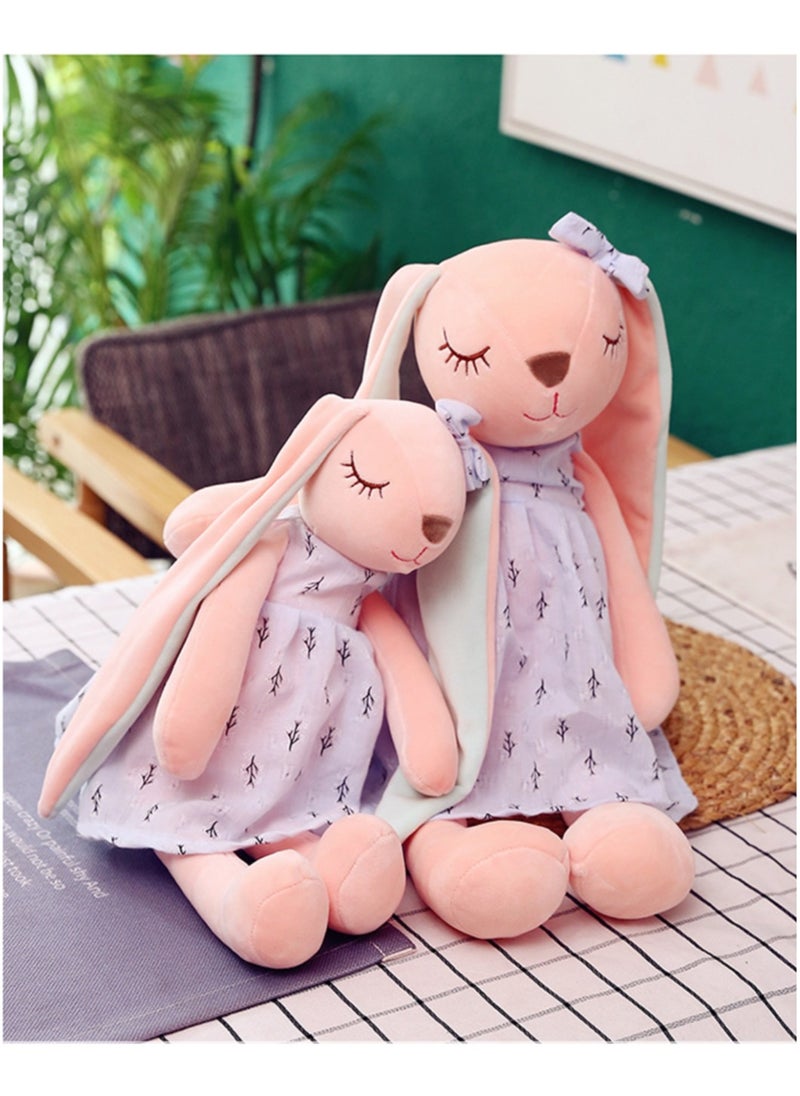 AIYISHI Cute Cartoon Long Ears Rabbits Dolls Baby Stuffed Plush Toys For Children Rabbit Sleeping Mat Stuffed Plush Toys Infants  - Image 5