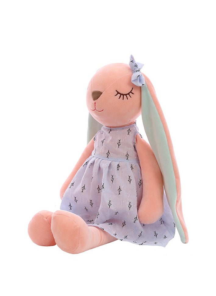 AIYISHI Cute Cartoon Long Ears Rabbits Dolls Baby Stuffed Plush Toys For Children Rabbit Sleeping Mat Stuffed Plush Toys Infants  - Image 2