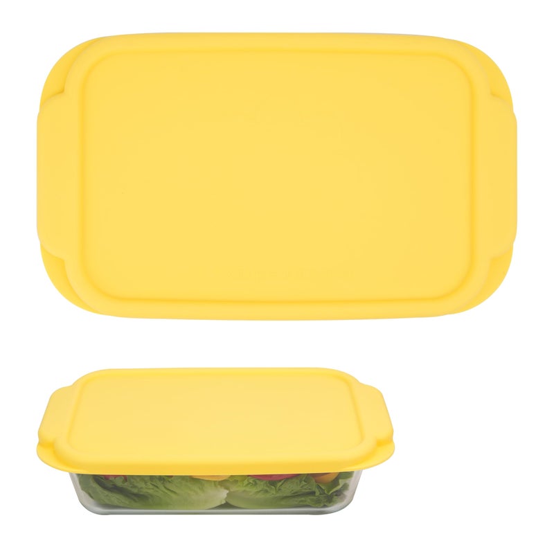 Purekra Silicone Lids for Pyrex 232ä¸¨232-D Glass Baking Dish, 1 Pack Silicone Lid for Pyrex Glass Baking Dish, Dishwasher & Freezer & Microwave Safe (Baking Dish Not included) - Image 1