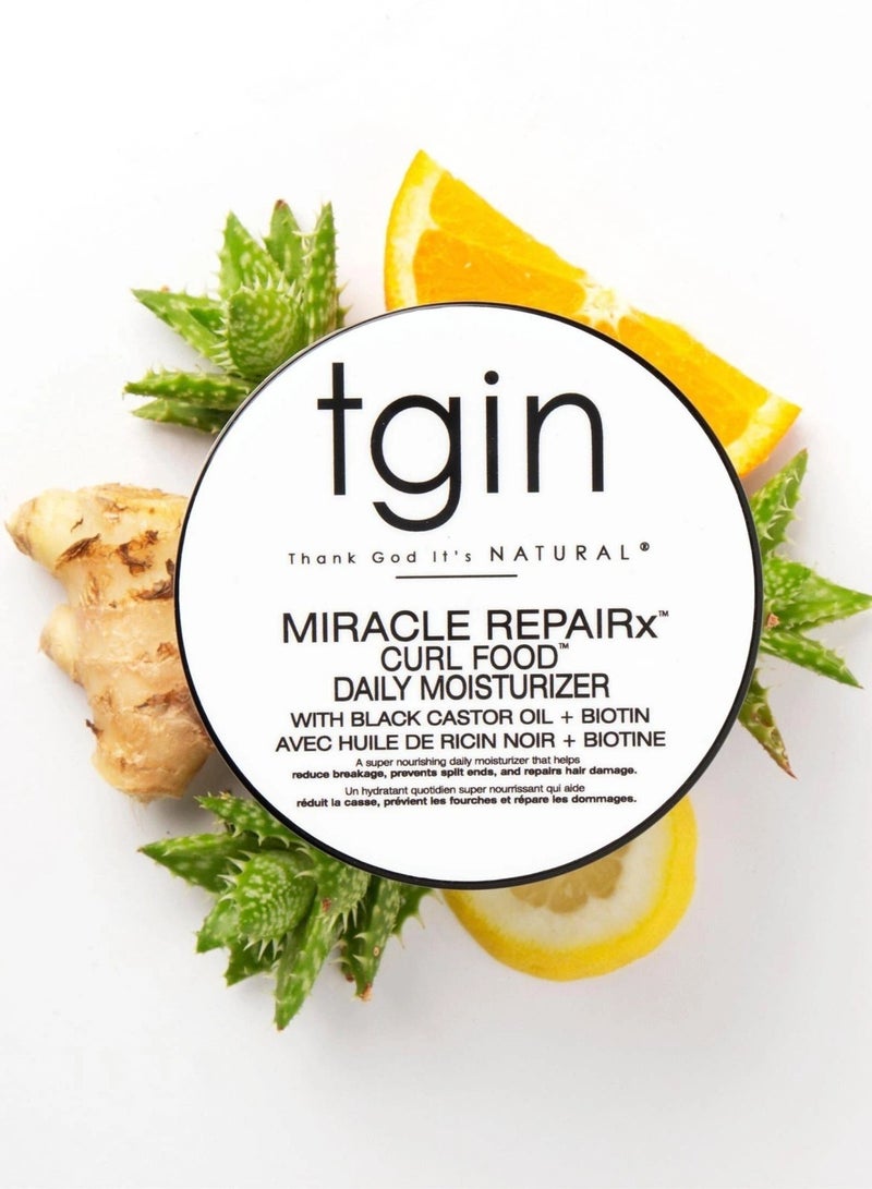 Tgin Miracle Repair Curl Food Daily Moisturizer 340gm - Image 2