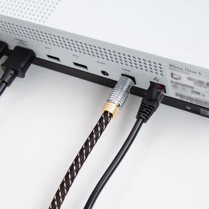 Cable Matters Premium Optical Audio Cable 3ft (Toslink Optical Cable for Soundbar, Digital S/PDIF Cable) - Ideal for Hi-Fi Audio with Samsung, Sonos, Sony, Bose Soundbars, 3 Feet - Image 5