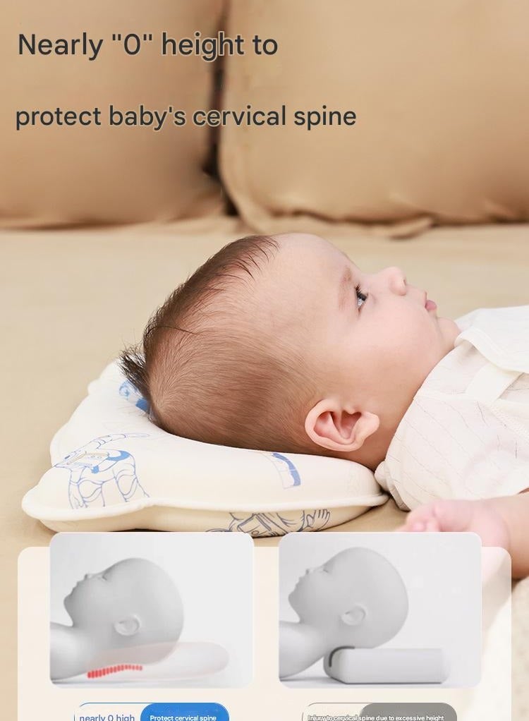 Specially Designed Baby Washable Pillow 0-1 Year old Auxiliary Round Head Artifact Universal Memory Cotton For All Seasons Baby
Shaped Pillow  - Image 3