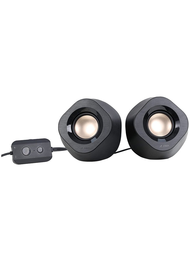 F&D F&D V720 2.0 8W Multimedia Gaming Speaker with Bluetooth, USB Powered and Volume Control  - Image 2