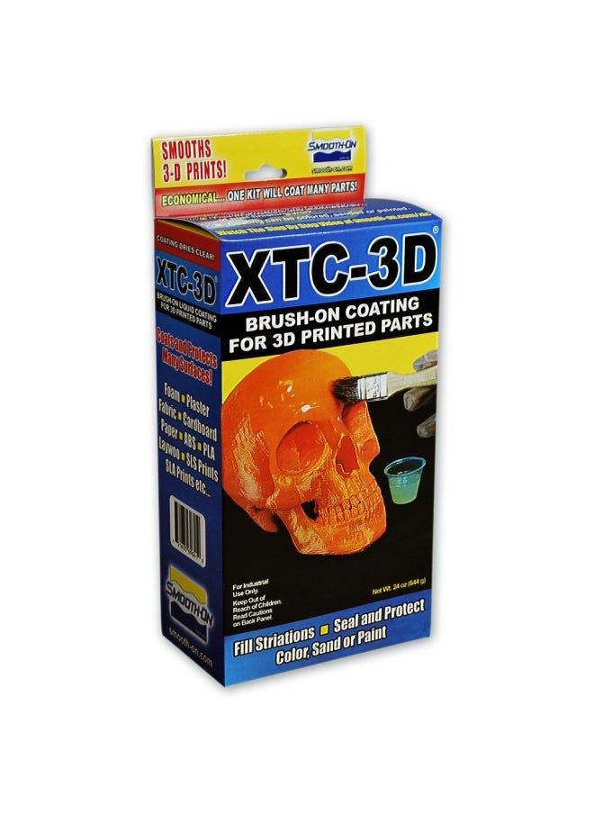 Smooth-On Xtc 3D High Performance 3D Print Coating 24 Oz Unit  - Image 2