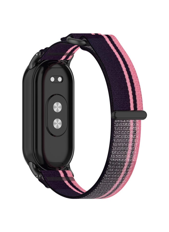 Generic - Xinyuan Shuntong Is Suitable For Xiaomi Mi Band 8NFC Wild Trail Woven Strap Mi Band8 Double Section Loop Nylon Strap-Color:Yellow With Gray - Image 1