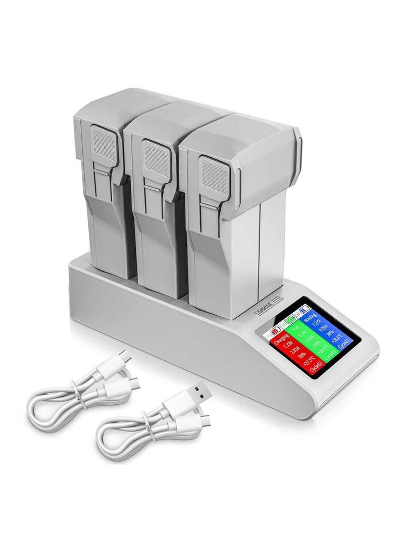 General Mini 4 Pro LCD Battery Bidirectional Charger, Charging Hub, Charger for DJI Mini 4 Pro, Mini 3, Mini 3 Pro Drone Accessories  - Image 1