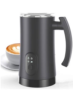 Generic Milk Frother, 4 in 1 Electric Milk Steamer, Automatic Hot and Cold Foam Maker , 12 oz/350ml Detachable Milk Steamer for Coffee, Latte, Hot Chocolates, Cappuccino  - Image 1