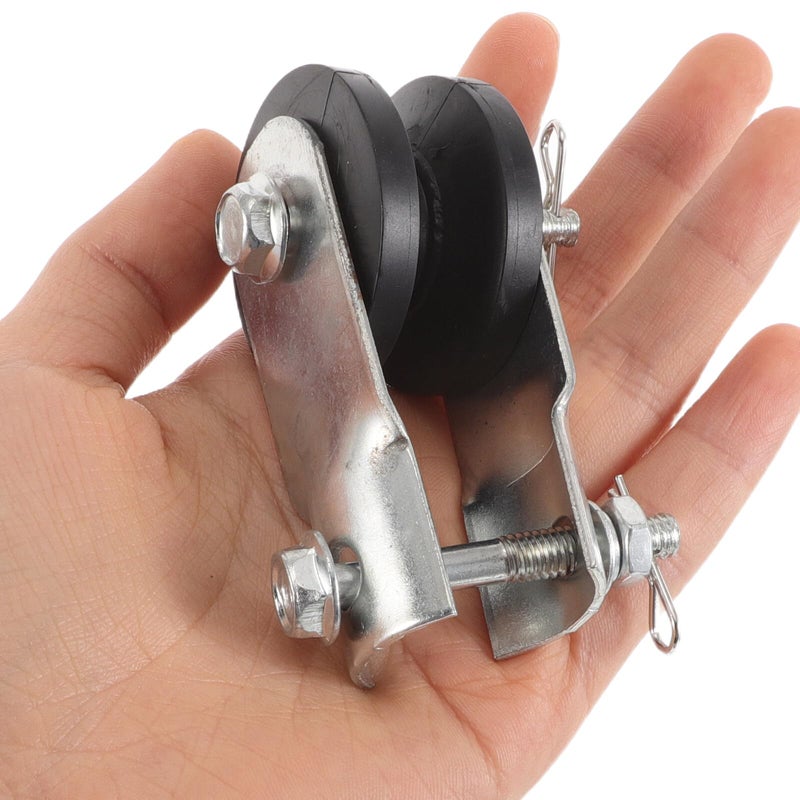 2Pcs Iron Ceiling Fan Mounting Bracket With Rubber Support Installation Hardware Accessories - Image 5